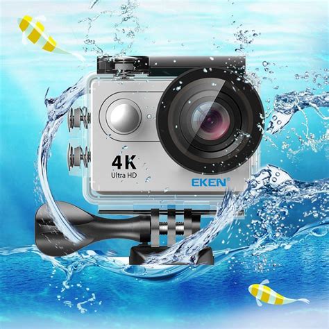 Camera Filmadora Eken H R Original Controle Full Hd K Wifi R