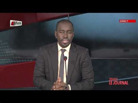 JT Français 20h du 01 Juin 2024 présenté par Cheikh Tidiane Diaho YouTube