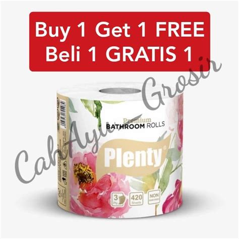 Plenty Bathroom Tissue Premium Roll Lazada Indonesia