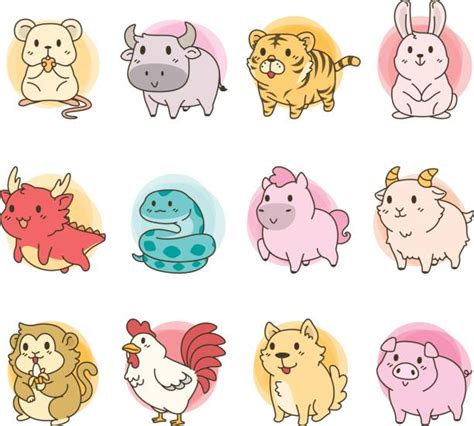 Chibi Chinese Zodiac