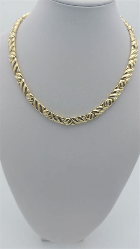 Chimento 18 Kt White Gold Yellow Gold Necklace Catawiki