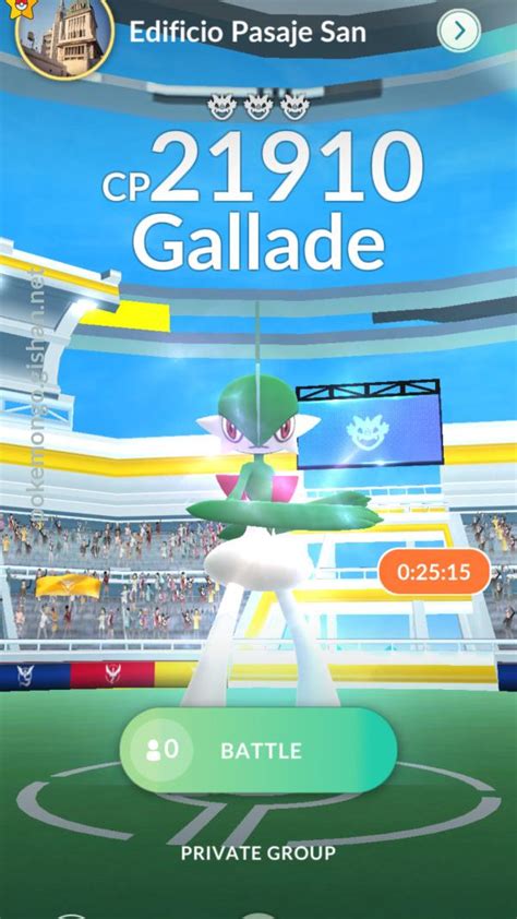 Gallade Raid Boss Pokemon Go