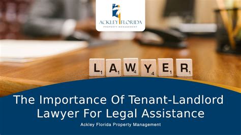 Blog On The Importance Of A Tenant Landlord Lawyer For Legal Assistance