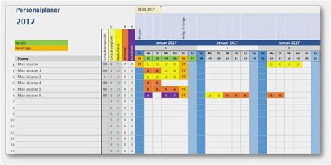 Einsatzplan Vorlage Best Of Excel Vorlage Personalplaner Siwicadilly