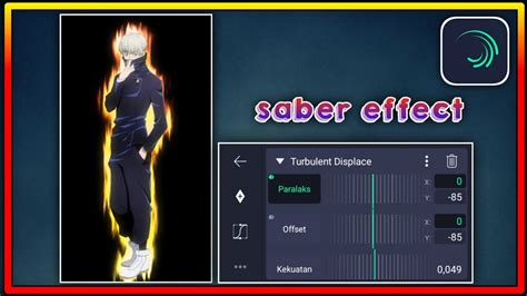 Tutorial Turbulent Displace Di Alight Motion Youtube