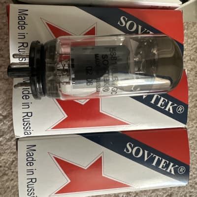 Sovtek Power Vacuum Tube L Wgc Matched Quad Reverb