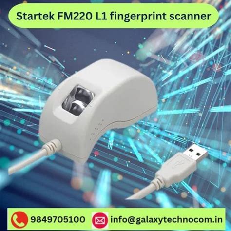 Startek Fingerprint Scanner Startek Fm U L Fingerprint Scanner