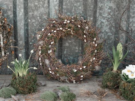 Diy Fr Hlingsdeko Kranz Aus Zweigen Binden Schritt F R Schritt Anleitung