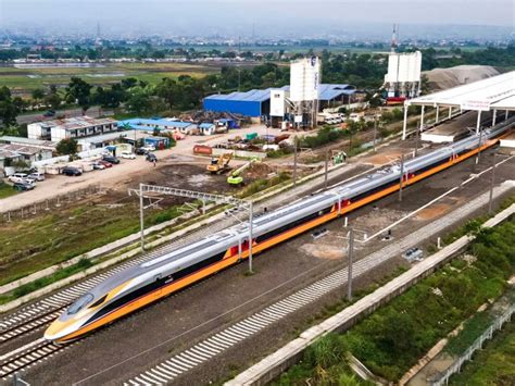 The Jakarta Bandung High Speed Railway Has Become A Bridge Of