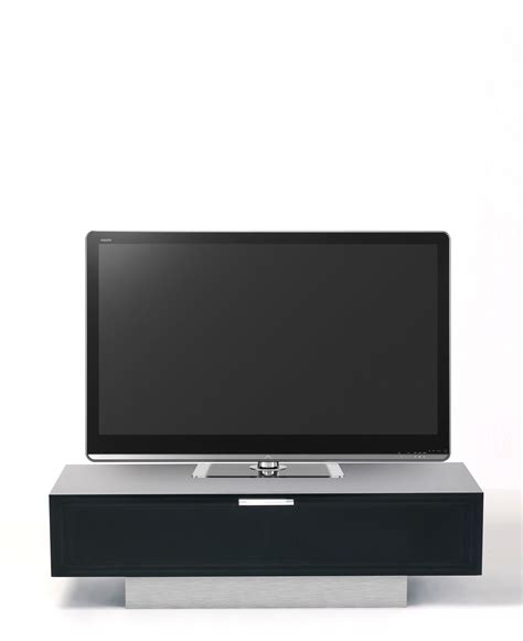 Stil Stand Black Gloss Tv Cabinet With Alu Plinth Stuk4001 1 The Ultra