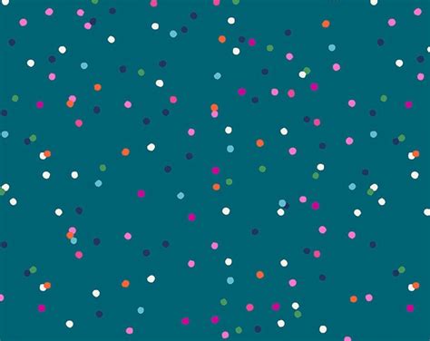 Birthday Funfetti Blend Confetti Polka Dot Teal Sarah Watts Ruby Star