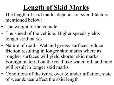 Skid Marks Meaning 3