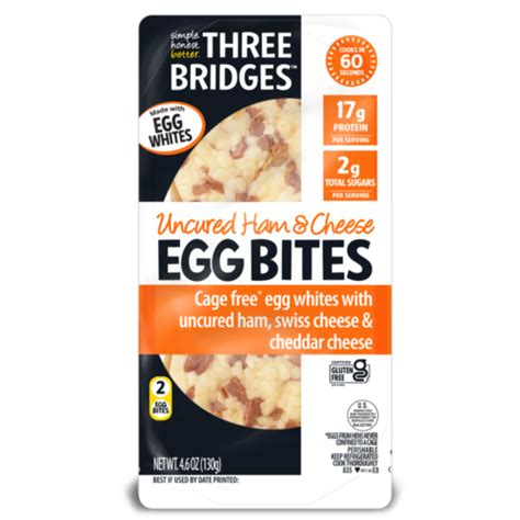 Three Bridges Egg Bites Delicious Healthy Flavors