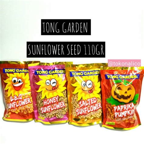 Jual Tong Garden Sunflower Seeds Gr Shopee Indonesia