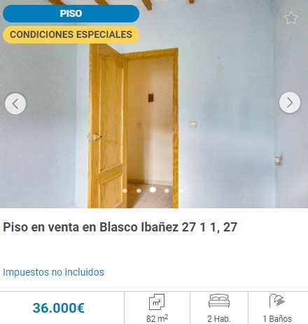 El Banco Que Vende Pisos A Una Hora De Valencia Por Menos De Euros