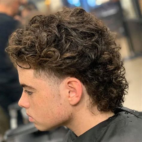 26 Iconic Curly Mullet Hairstyles For Men In 2023