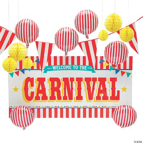 Carnival Themed Birthday Party Decoration Ideas | Shelly Lighting