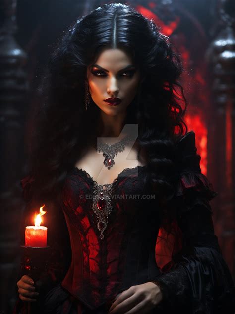 Vampire Sorceress By Edesi On Deviantart