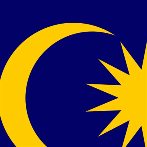 Logo Bulan Sabit Dan Bintang Bendera Malaysia Gambar Bendera Malays