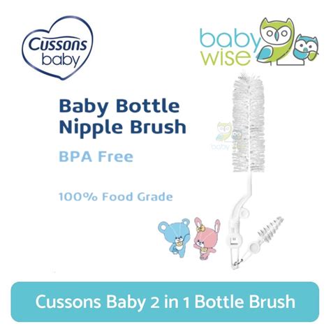 Jual Cussons Baby 2 In 1 Bottle Brush Sikat Botol Bayi Shopee Indonesia