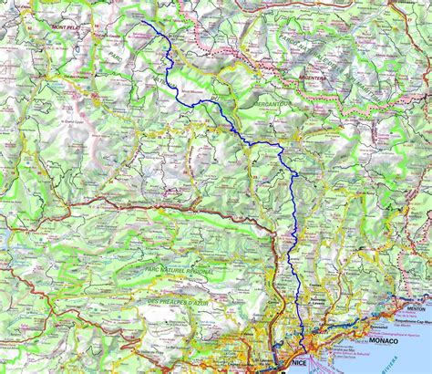 GR5 Hiking From St Dalmas Le Selvage To Nice Alpes Maritimes