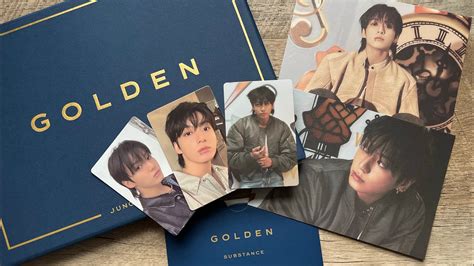 Jungkook Golden Substance Album Unboxing BTS Barnes Noble YouTube