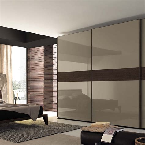 Lacqured Glass Aluminium Profile Aristo Sliding Wardrobe System For Home Rs 850 Square Feet