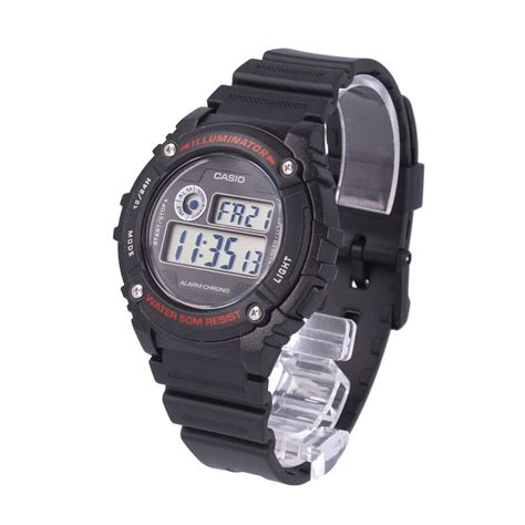 Reloj Casio Digital Negro Hombre W H Avdf Comsucre Online