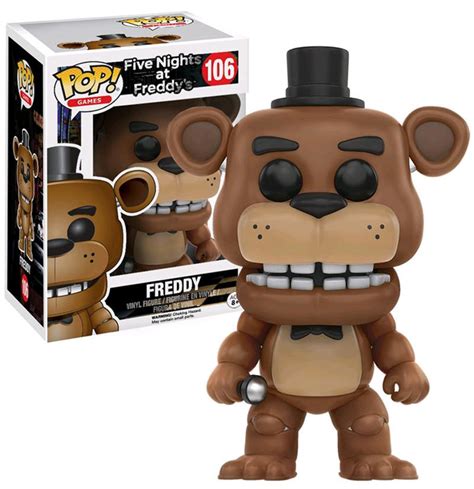 Funko POP! #106 Freddy (Five Nights At Freddy's) New With Minor Box Damage