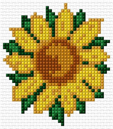 Sunflower Cross Stitch Designs