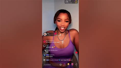 Chloe Bailey Tik Tok Live September 16 2024 Youtube