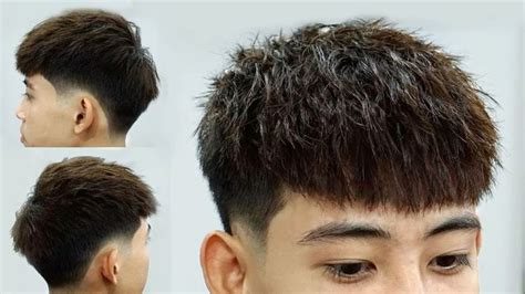 Crop Top Taper Fade 💫 Asian Haircut Mens Haircuts Short Asian Man