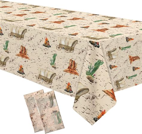 Amazon Hipvvild Western Cowboy Party Decorations Tablecloth