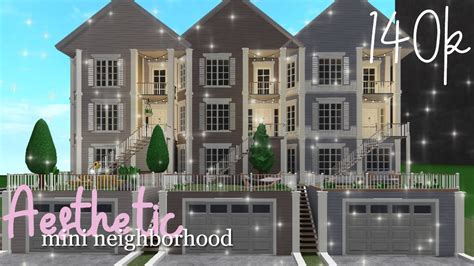 Bloxburg Neighborhood Build