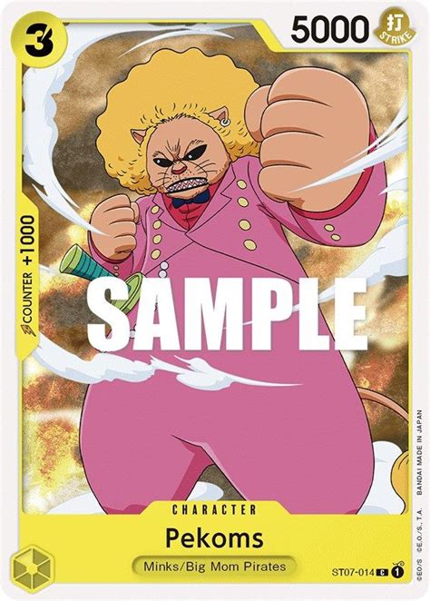 Pekoms ST 07 Starter Deck Big Mom Pirates One Piece CardTrader