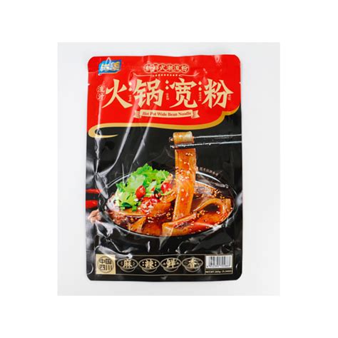 CN YuMei Hot Pot Bean Noodle Wide 30x265g Herman Kuijper