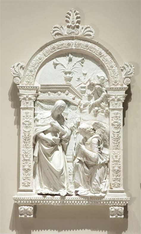 The Annunciation Giovanni Della Robbia Vanda Explore The Collections