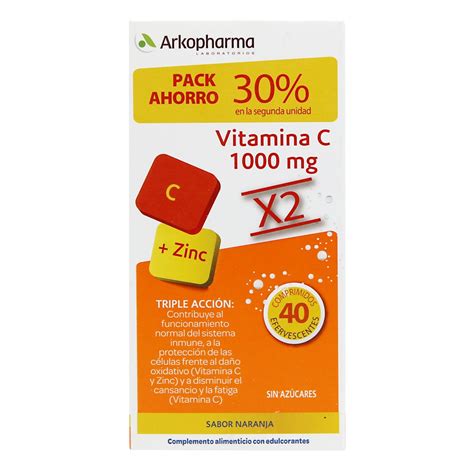 Comprar Arkovital Vitamina C Mg Comprimidos Pack Unidad Al