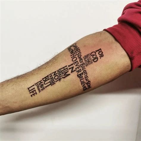 Religious Text Tattoos