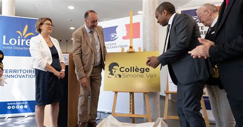 Le collège Simone Veil de Pithiviers inauguré Conseil départemental