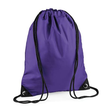 purple pe bag identity