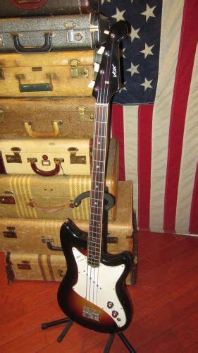 1966 Vox Panther Bass Sunburst Guitars Bass Rivington Guitars