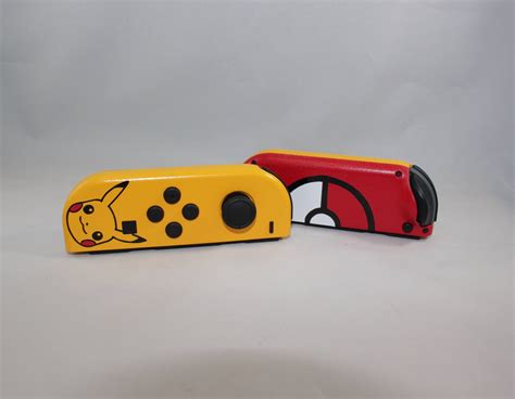 Nintendo Switch Custom Joy-Cons Special Pikachu Edition | Etsy