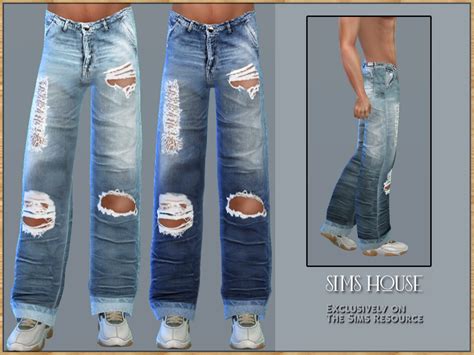 The Sims Resource MEN S RIPPED JEANS