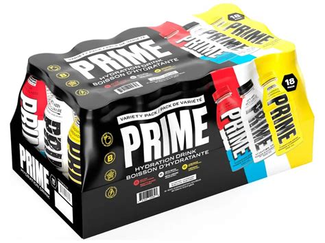 PRIME Hydration Variety Pack - 18 × 500ml — Miller & Bean Coffee Company