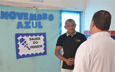 Secretaria De Saúde Realiza Ações Em Alusão Ao ‘novembro Azul