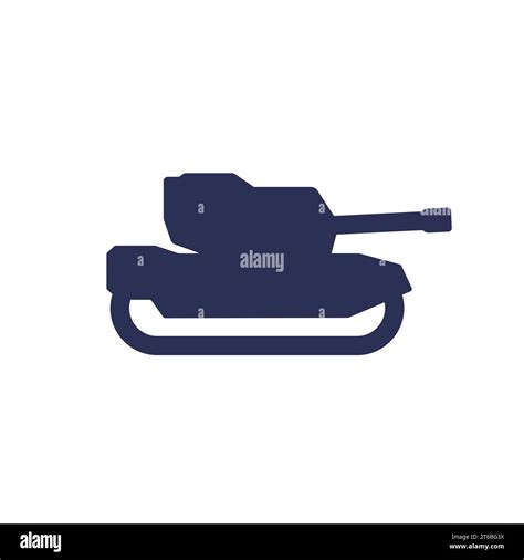 Military Tank Icon Vector Pictogram Stock Vector Image Art Alamy