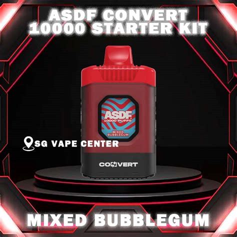 Asdf Convert Disposable Sg Vape Center