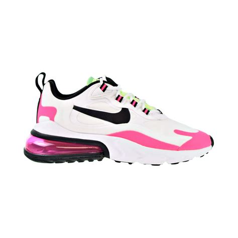 Nike Nike Air Max 270 React Womens Shoes Summit White Black Hyper Pink Cj0619 101 Walmart