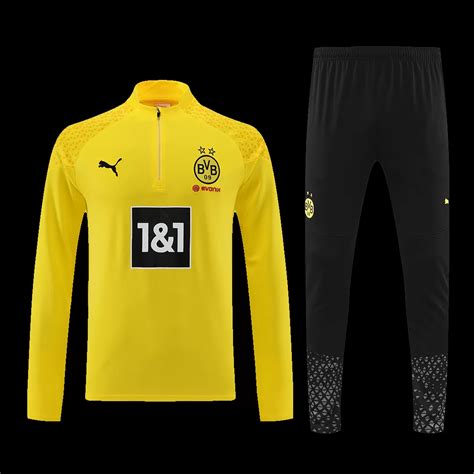 Conjunto Entrenamiento Borussia Dortmund 2023 24 Hombre Chándal de